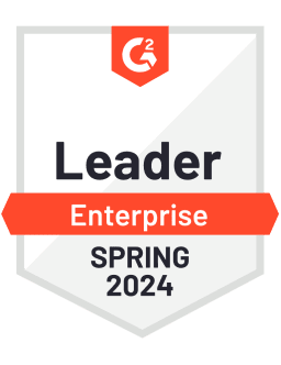 Leader - Enterprise - Spring 2024 (G2 badge)