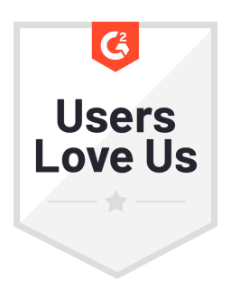 G2 Badge | Users Love Us
