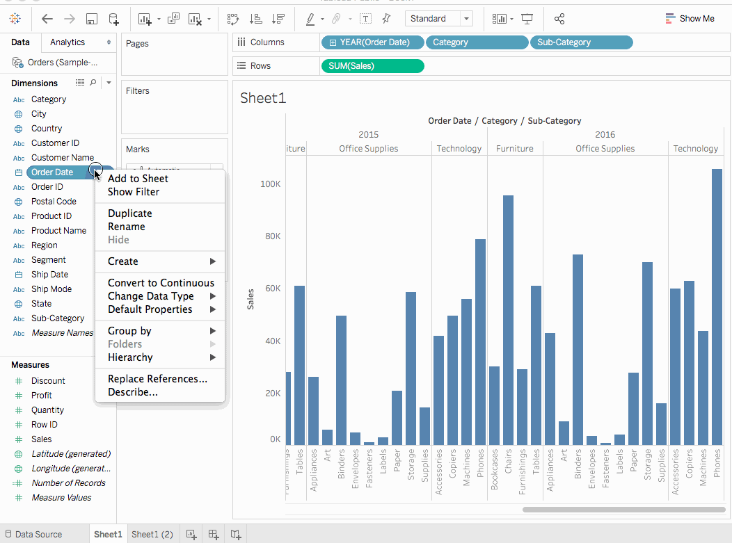 Data Visualisation with Tableau