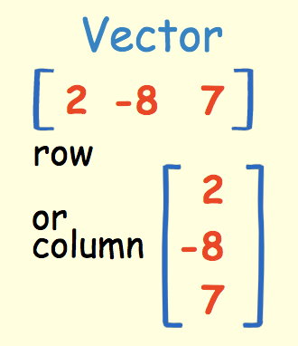 vector matrix