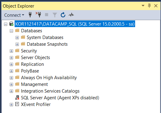 Datacamp_SQL server