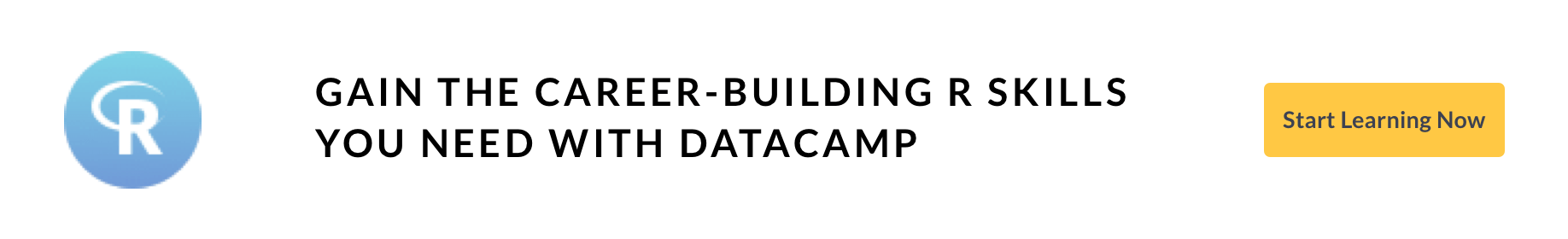 Career Building R Skills with DataCamp