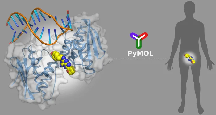 Aplicativo Pymol da AstraZeneca para descoberta de medicamentos