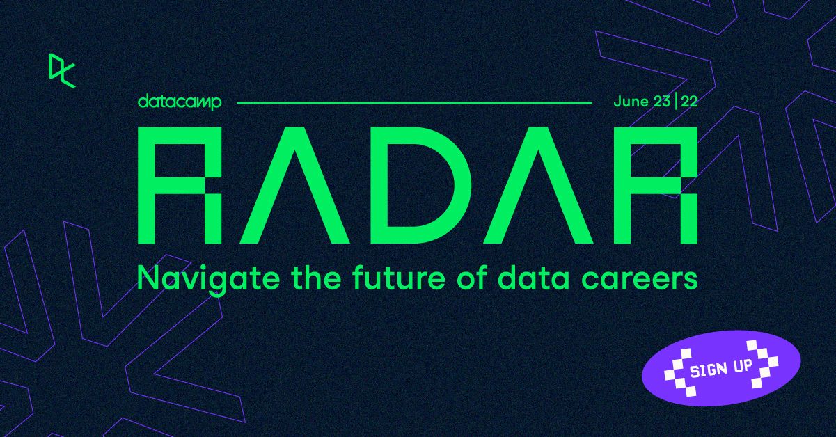 DataCamp Radar Event Logo