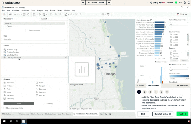 Tell your data's story with interactive dashboards gif