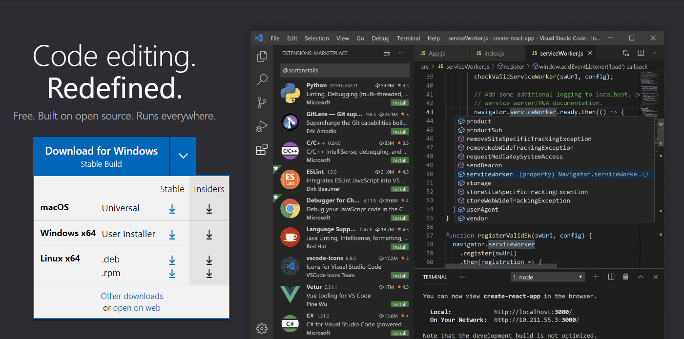 Download VSCode from official Site.png