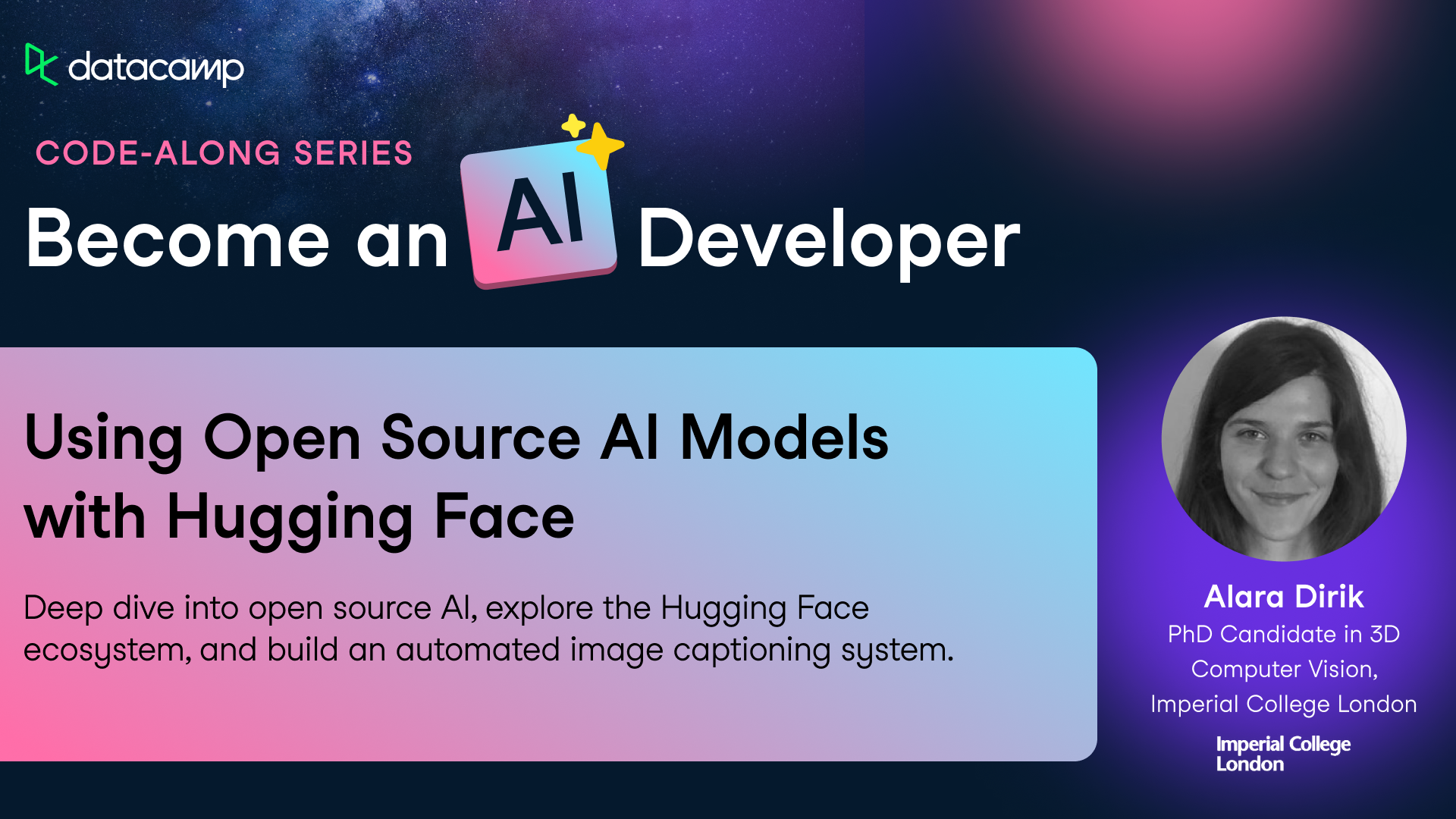 Using Open Source AI Models With Hugging Face | DataCamp