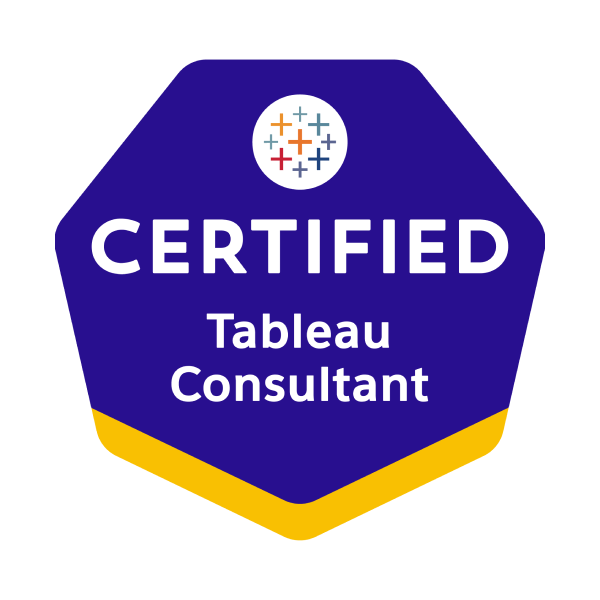 Tableau Certified Consultant - Credly