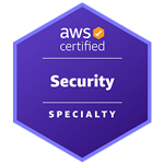 AWS Certified Security - Specialty badge