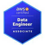 AWS Certified Data Engineer - Associate badge