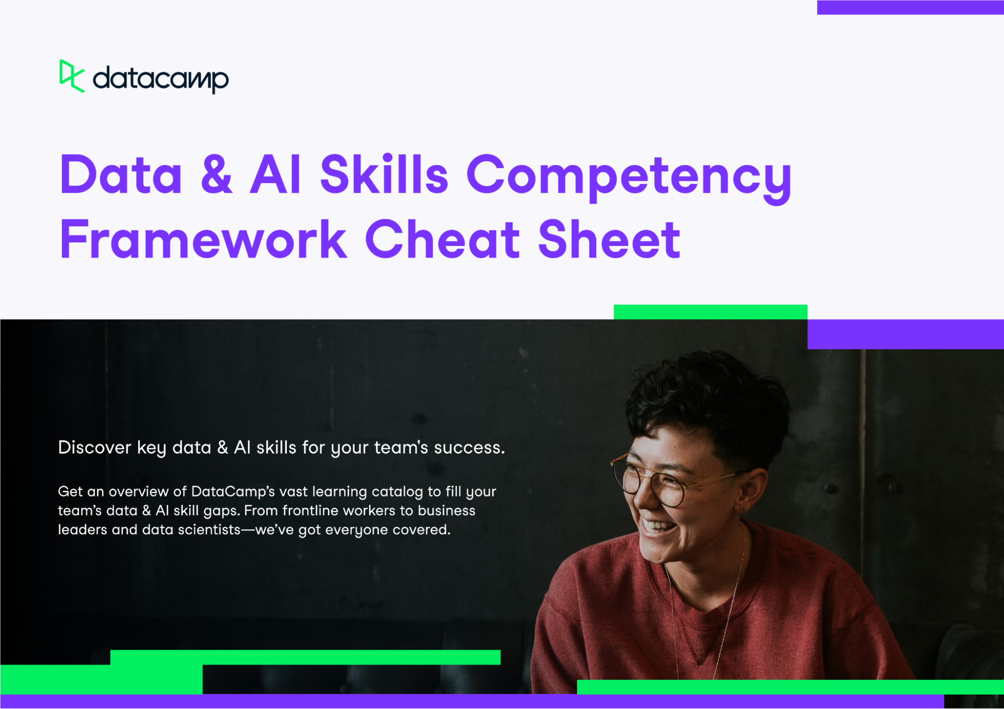 Download our Data & AI Competencies Cheat Sheet