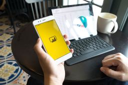 Power BI on mobile and laptop