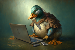 A duck codes in DuckDB